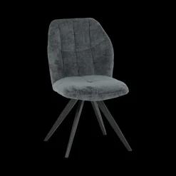 Ygo Stoel ELVIRA Antraciet| Stoelen