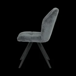Ygo Stoel ELVIRA Antraciet| Stoelen