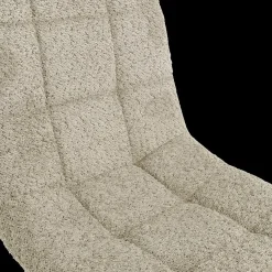 Ygo Stoel ERVI Bouclé Caffe Latte| Stoelen