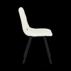 Ygo Stoel ERVI Bouclé Cream| Stoelen