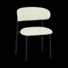 Ygo Stoel FJERRE Bouclé Ecru| Stoelen
