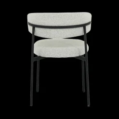 Ygo Stoel FJERRE Bouclé Lichtgrijs| Stoelen