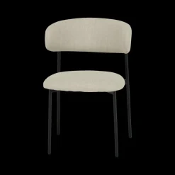 Ygo Stoel FJERRE Sand Pt Zwart| Stoelen