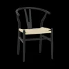Ygo Stoel FOSS Ash Wood Black| Stoelen
