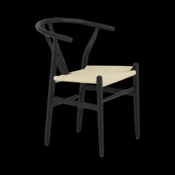 Ygo Stoel FOSS Ash Wood Black| Stoelen