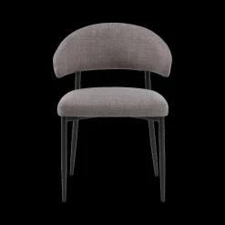 Ygo Stoel FRIDA Basel Grey/Brown| Stoelen