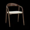 Ygo Stoel HANSON Ash Wood Walnut| Stoelen