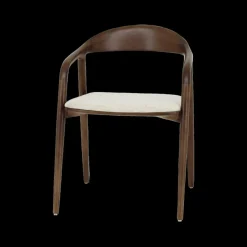 Ygo Stoel HANSON Ash Wood Walnut| Stoelen