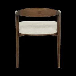 Ygo Stoel HANSON Ash Wood Walnut| Stoelen