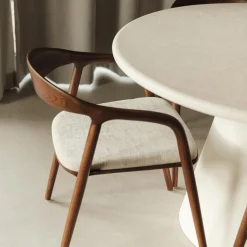 Ygo Stoel HANSON Ash Wood Walnut| Stoelen
