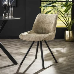 Ygo Stoel HECTOR Bouclé Zand| Stoelen