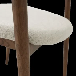 Ygo Stoel HEDON Ash Wood Walnut| Stoelen