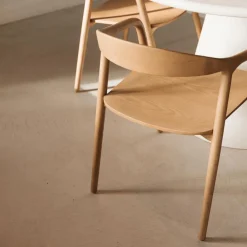 Ygo Stoel HJALMAR Ash Wood Natural| Stoelen