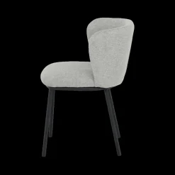 Ygo Stoel LEIRA Light Grey| Stoelen