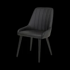 Ygo Stoel LISSONI PU Zwart| Stoelen