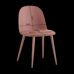 Ygo Stoel MALOU Terracotta| Stoelen