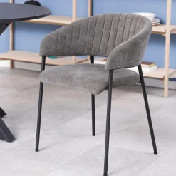 Ygo Stoel MARNA Dark Grey 18| Stoelen