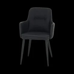 Ygo Stoel MEROL PU Nero| Stoelen