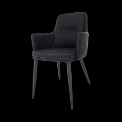 Ygo Stoel MEROL PU Nero| Stoelen