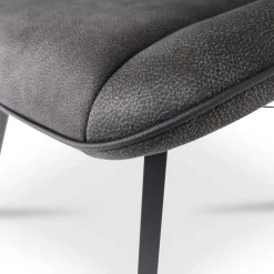 Ygo Stoel met Greep BRANDO Luxor Antraciet| Stoelen