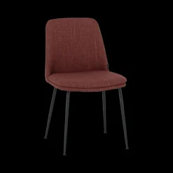 Ygo Stoel PAULA Burgundy| Stoelen