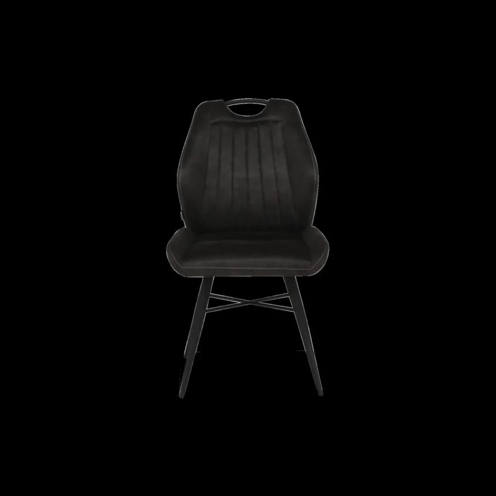 Ygo Stoel Puebla Luxor Anthracite| Stoelen