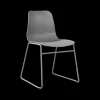 Ygo Stoel SABRINA PP grijs| Stoelen