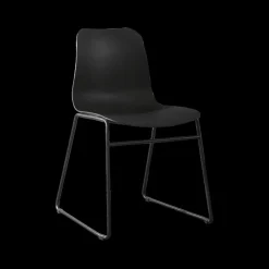 Ygo Stoel SABRINA PP zwart| Stoelen