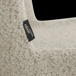 Ygo Stoel SARITA Bouclé Caffe Latte| Stoelen