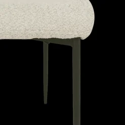 Ygo Stoel SARITA Bouclé Ecru| Stoelen