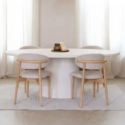 Ygo Stoel SIGNE Ash Wood Natural| Stoelen