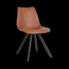 Ygo Stoel TILLY PU Cognac| Stoelen
