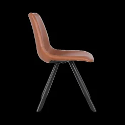 Ygo Stoel TILLY PU Cognac| Stoelen