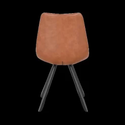 Ygo Stoel TILLY PU Cognac| Stoelen