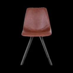 Ygo Stoel TILLY PU Donkerbruin| Stoelen