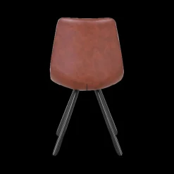 Ygo Stoel TILLY PU Donkerbruin| Stoelen