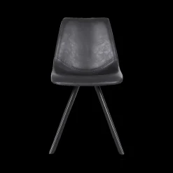 Ygo Stoel TILLY PU Zwart| Stoelen