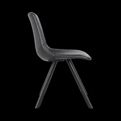 Ygo Stoel TILLY PU Zwart| Stoelen