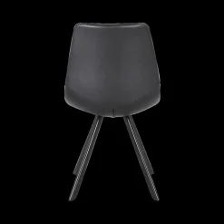 Ygo Stoel TILLY PU Zwart| Stoelen
