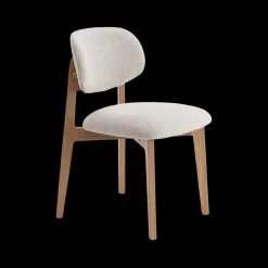 Ygo Stoel TILO Massief Eik Naturel| Stoelen
