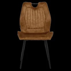 Ygo Stoel TOMASO Micro Cognac| Stoelen