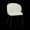Ygo Stoel YENER Coconut Pt Zwart| Stoelen