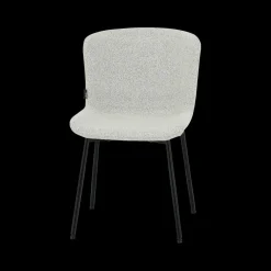 Ygo Stoel ZOEY Bouclé Lichtgrijs| Stoelen