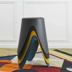 Ygo Tabouret IDALO Mosterdgeel| Krukjes