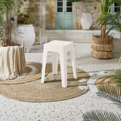 Ygo Tabouret SPLENTA Crème| Krukjes