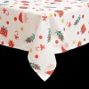 Ygo Tafelkleed OEKE 360 Wit/Rood/Groen| Tafellinnen & -Textiel