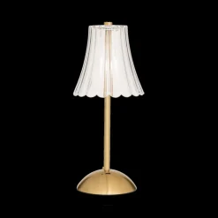Ygo Tafellamp ANATHE USB Metaal Goud| Tafellampen