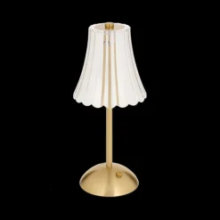 Ygo Tafellamp ANATHE USB Metaal Goud| Tafellampen