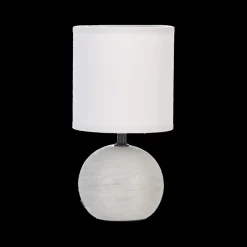 Ygo Tafellamp BOULE Grijs m/Kap| Tafellampen