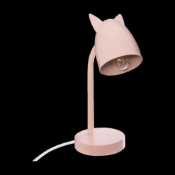 Ygo Tafellamp CAT Metaal Roze| Decoratieve Accessoires|Kinderverlichting